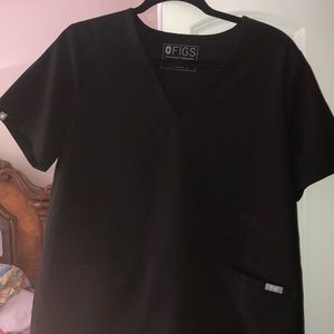 Figs Black Large Casma top